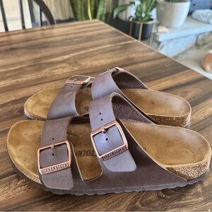 BIRKENSTOCK BROWN ARIZONA 39n